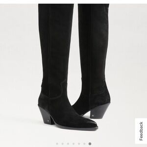 Sam Edelman - Julee Black Suede - NWOB